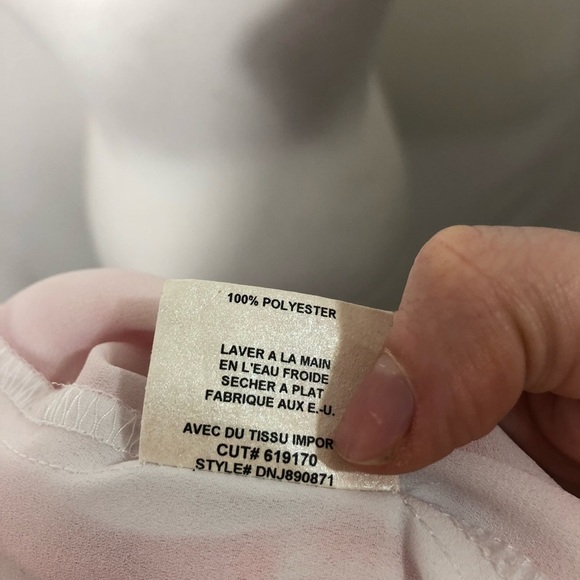 Lord & Taylor Design Lab Dress Small Pink Women’s - Picture 7 of 8